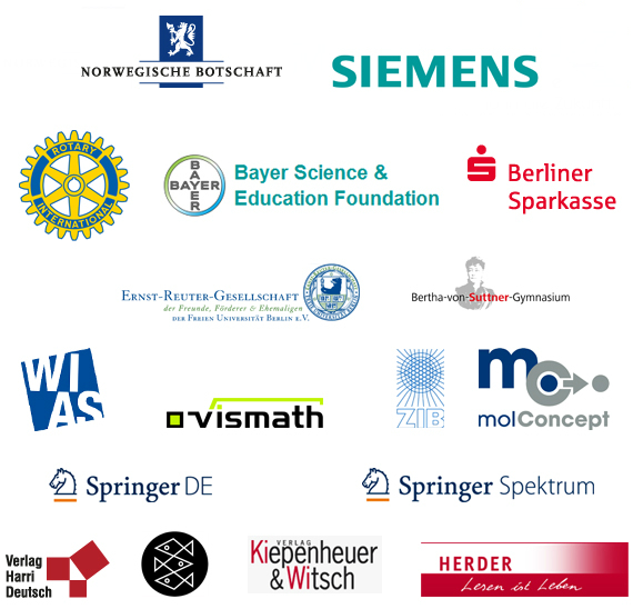 Logos der Spender und Sponsoren